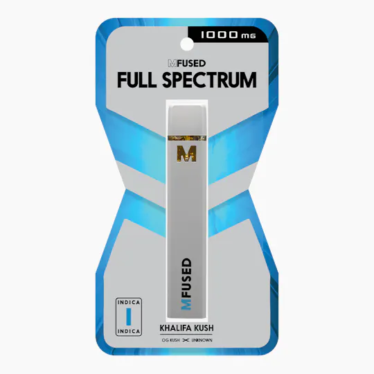 Super Fog by MFused - FSE Disposable Vape - Khalifa Kush - 1