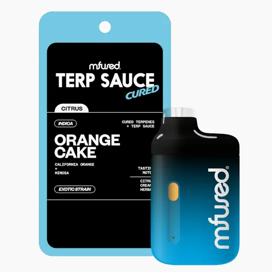 Super Fog by MFused - TERP SAUCE Cured Jefé - Orange Cake - 1