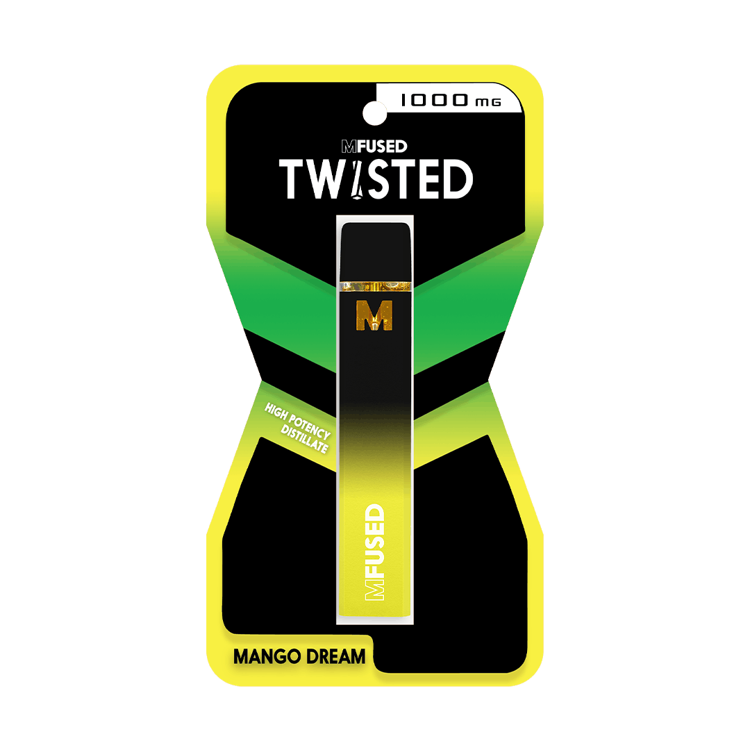 Super Fog by MFused - TWISTED Disposable Vape - Mango Dream - 1