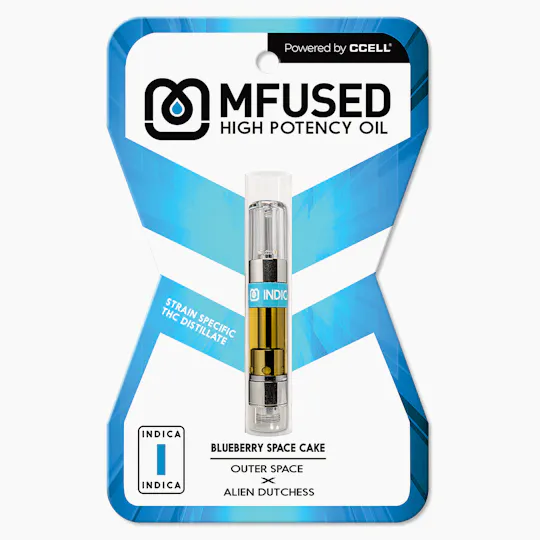 Super Fog by MFused - Blueberry Space Cake - Strain Specific Distillate - 1