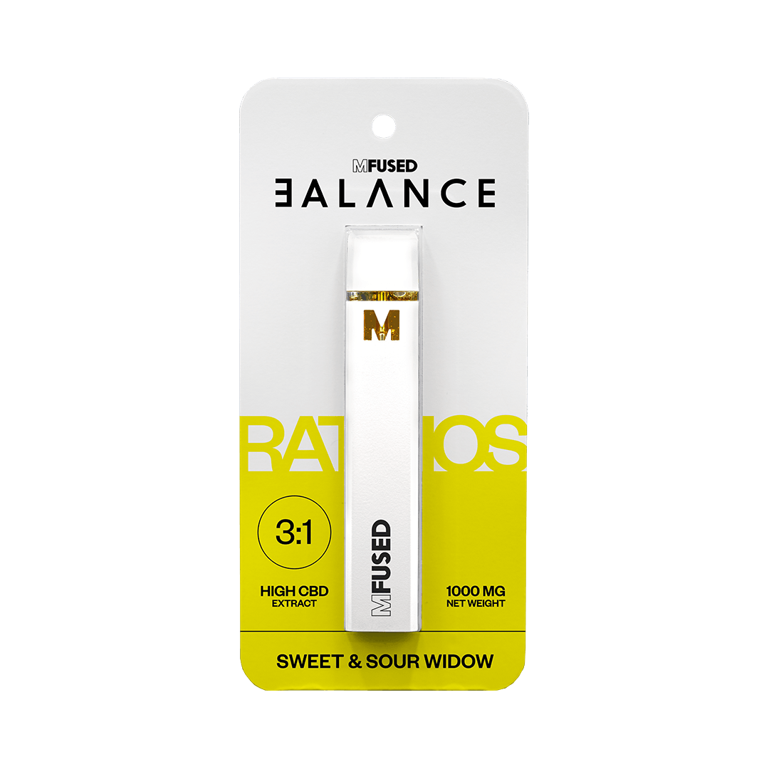 Super Fog by MFused - BALANCE Disposable Vape - 3:1 Sweet & Sour Widow - 1