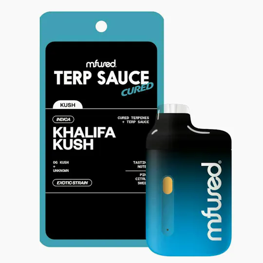 Super Fog by MFused - TERP SAUCE Cured Jefe - Khalifa Kush - 1