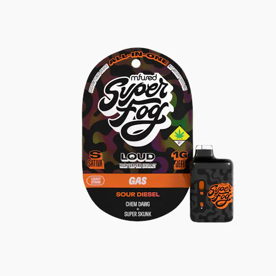 Super Fog by MFused - LOUD High Terpene Extract 1g Jefé - Sour Diesel - 1