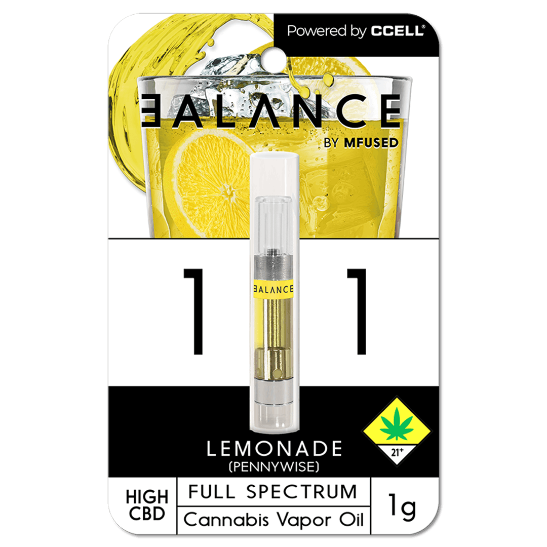Super Fog by MFused - BALANCE - Lemonade 1:1 CBD Cartridge - 1