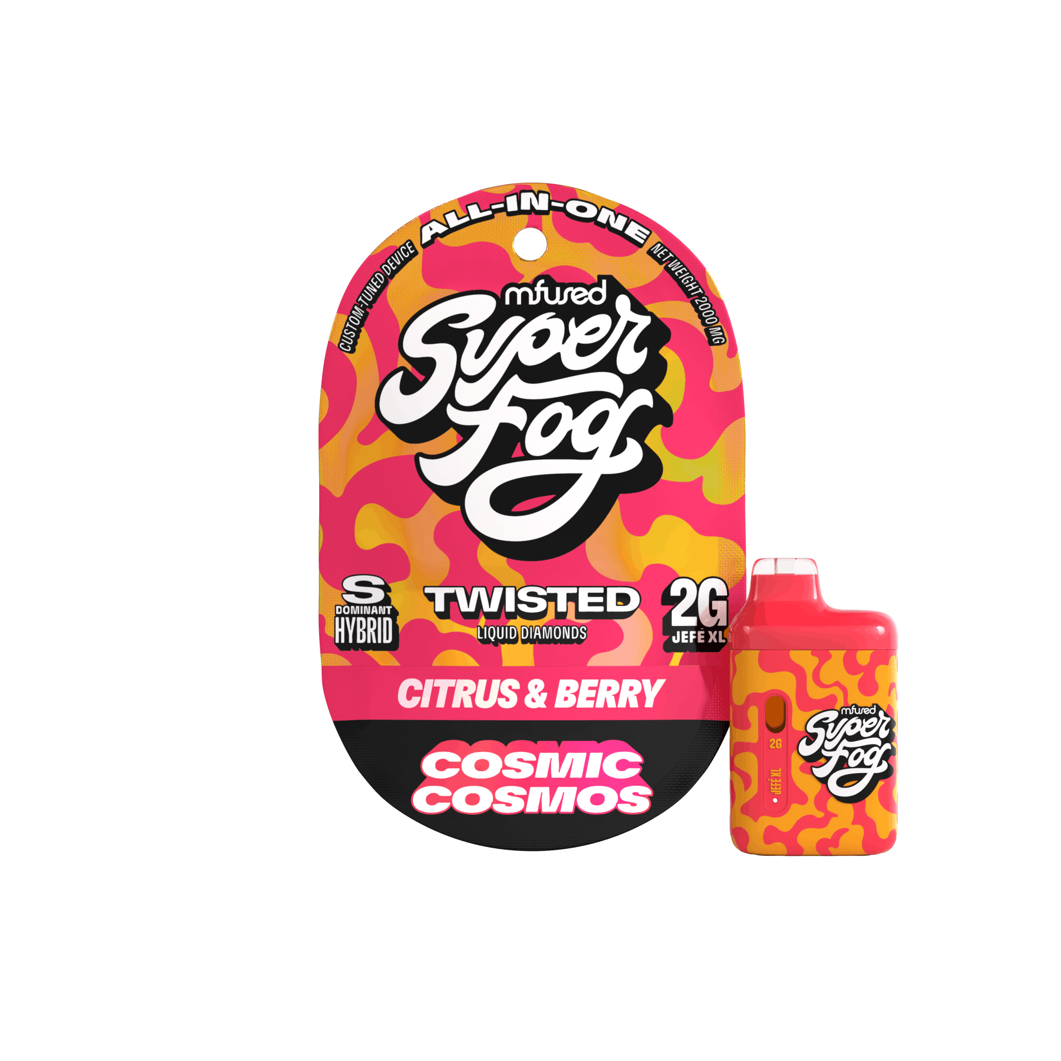 Super Fog by MFused - TWISTED Liquid Diamonds 2g Jefé - Cosmic Cosmos - 1