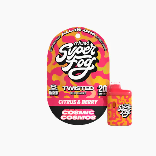 Super Fog by MFused - TWISTED Liquid Diamonds 2g Jefé - Cosmic Cosmos - 1