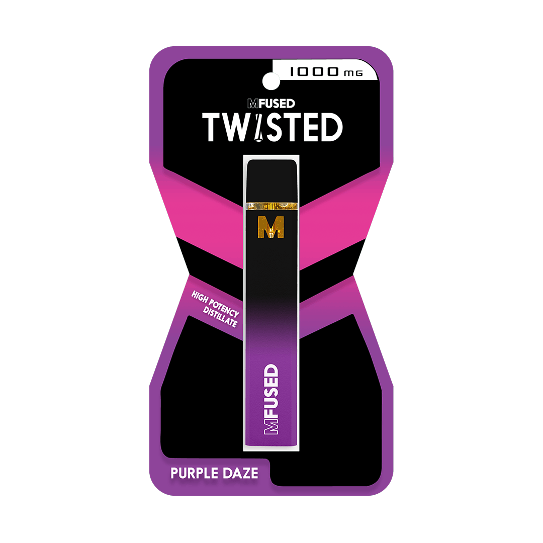 Super Fog by MFused - TWISTED Disposable Vape - Purple Daze - 1