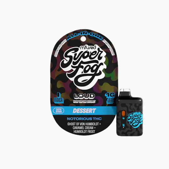 Super Fog by MFused - LOUD High Terpene Extract 1g Jefé - Notorious THC - 1