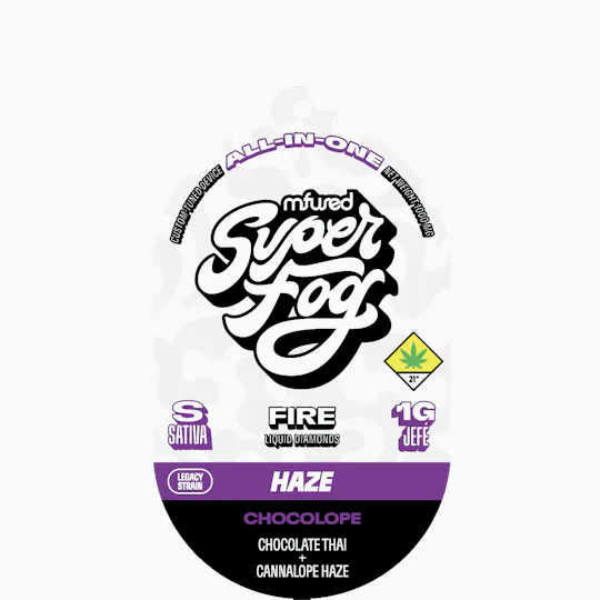 Super Fog by MFused - FIRE Liquid Diamonds 1g Jefé - Chocolope - 1