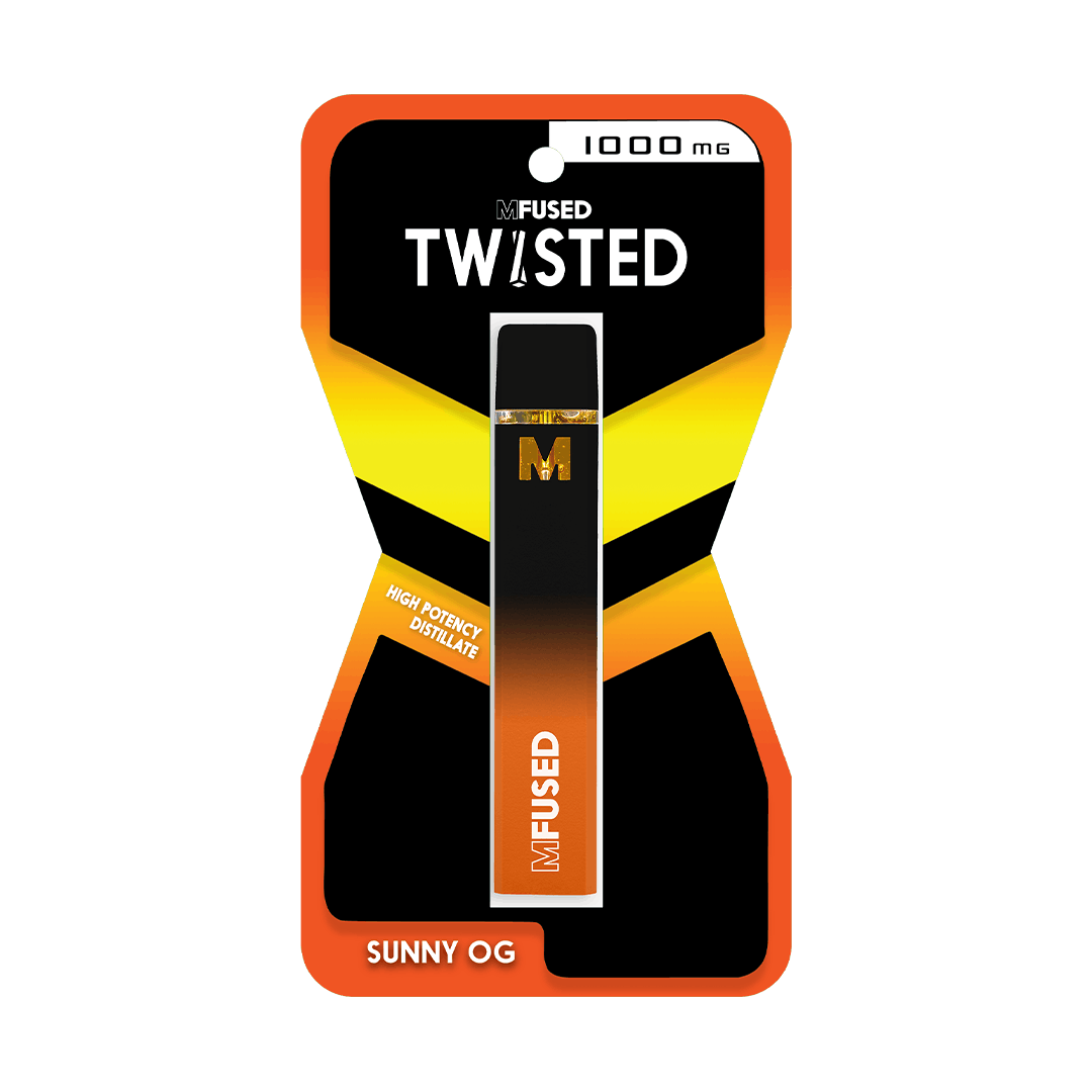 Super Fog by MFused - TWISTED Disposable Vape - Sunny OG - 1