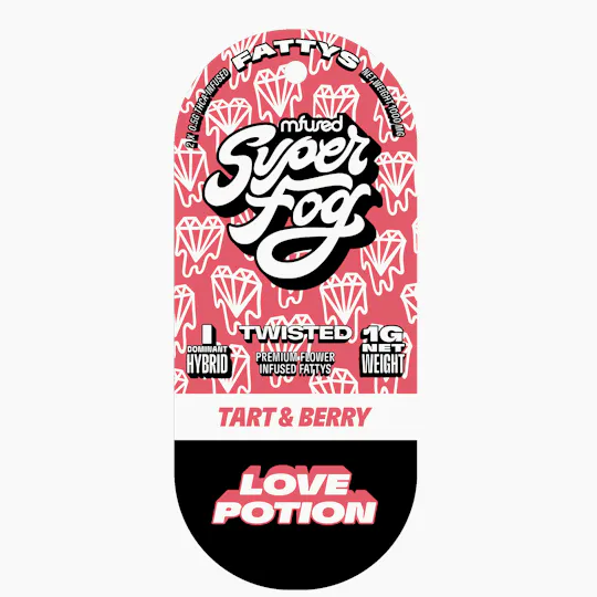 Super Fog by MFused - TWISTED Infused Fattys 2pk - Love Potion - 1