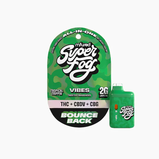 Super Fog by MFused - VIBES Targeted Cannabinoids 2g Jefé - Bounce Back - 1
