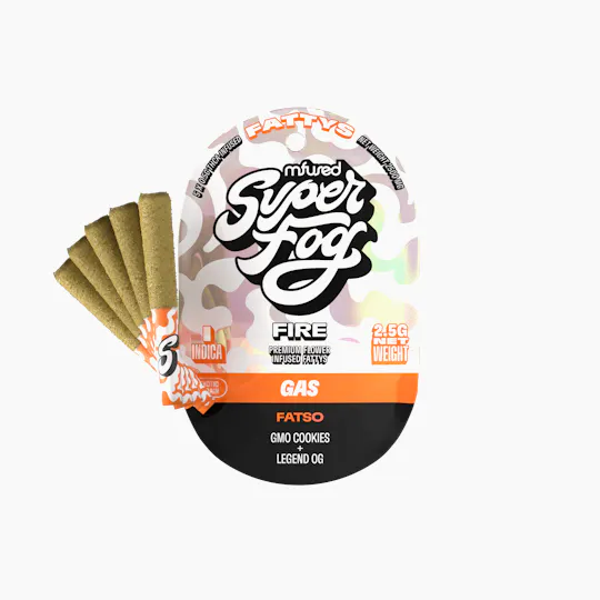 Super Fog by MFused - FIRE Infused Fattys 5pk - Fatso - 1