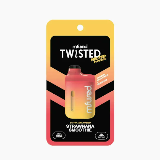 Super Fog by MFused - Strawnana Smoothie - TWISTED Melted Diamonds Jefe - 1