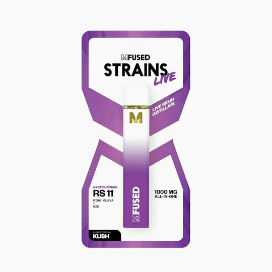 Super Fog by MFused - RS 11 - STRAINS Live Resin Disposable - 1