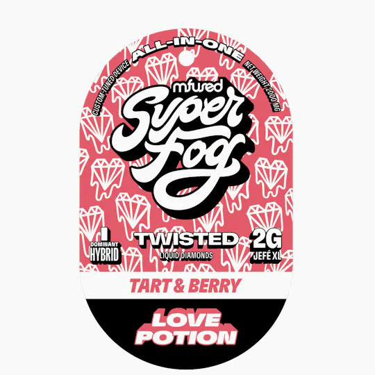 Super Fog by MFused - TWISTED Liquid Diamonds 2g Jefé - Love Potion - 1