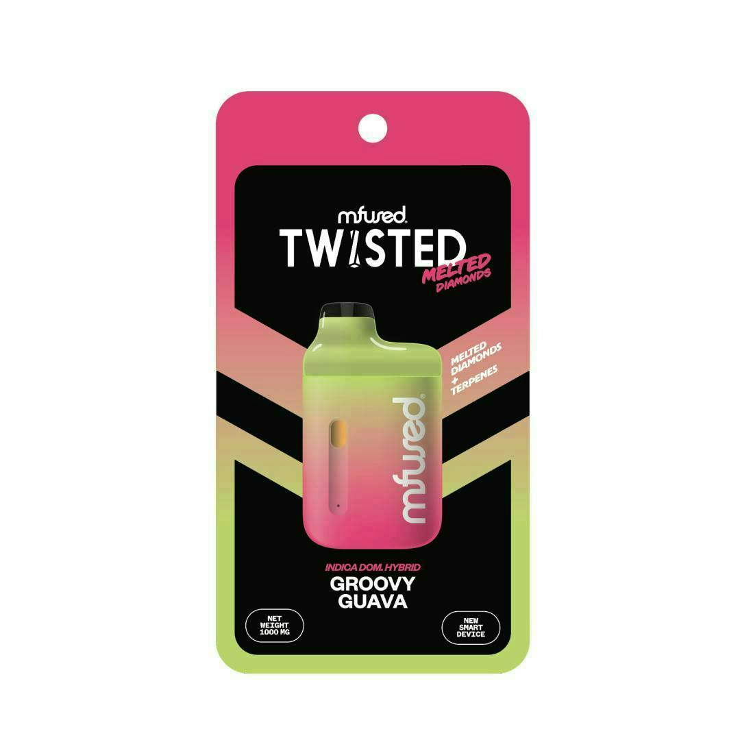 Super Fog by MFused - Groovy Guava - TWISTED Melted Diamonds Jefe - 1