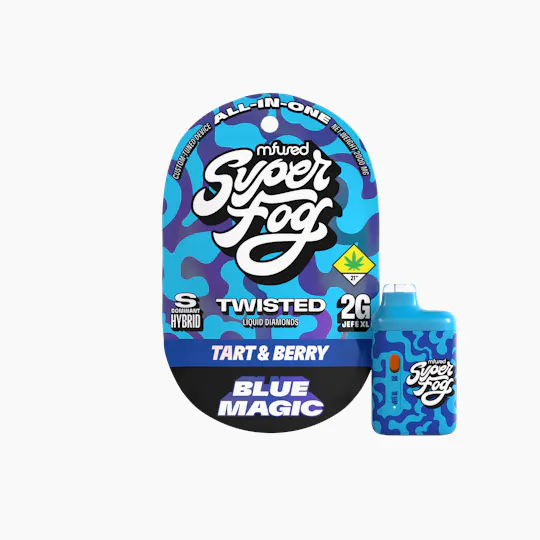 Super Fog by MFused - TWISTED Liquid Diamonds 2g Jefé - Blue Magic - 1