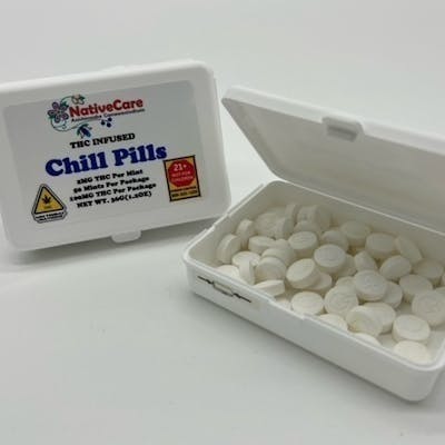 NativeCare Brand - THC Mints | 100mg | 50ct | 2mg/ea - 1