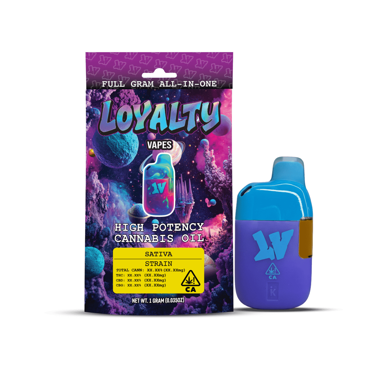 Loyalty Vapes - Loyalty Vapes | Super Lemon Haze | Disposable | 1g - 1