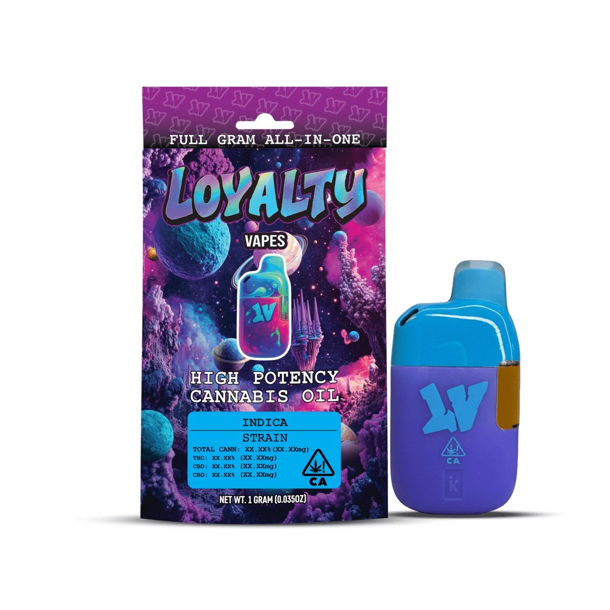 Loyalty Vapes - Loyalty Vapes | Platinum OG | Disposable | 1g - 1
