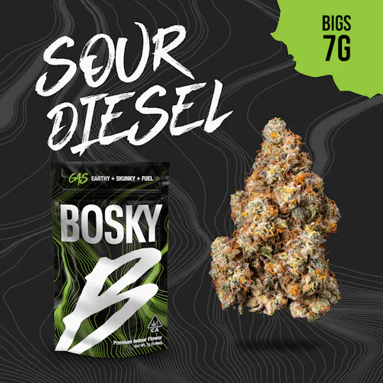 Bosky Genetics - BOSKY | Sour Diesel | Big Buds | Gas | 7g - 1