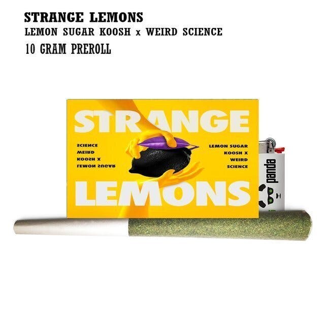 Phat Panda - Mega Roll | Strange Lemons | Blunt | 10g - 1