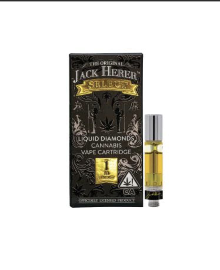 Jack Herer™ Brands - The Original Jack Herer Select | Liquid Diamonds Cartridge | 1g - 1