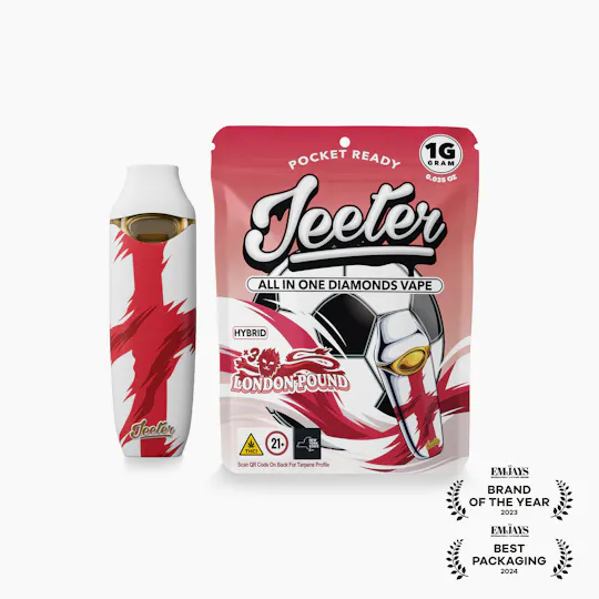 Jeeter - Jeeter WC 26 | All-In-One Diamonds Vape | London Pound - 1