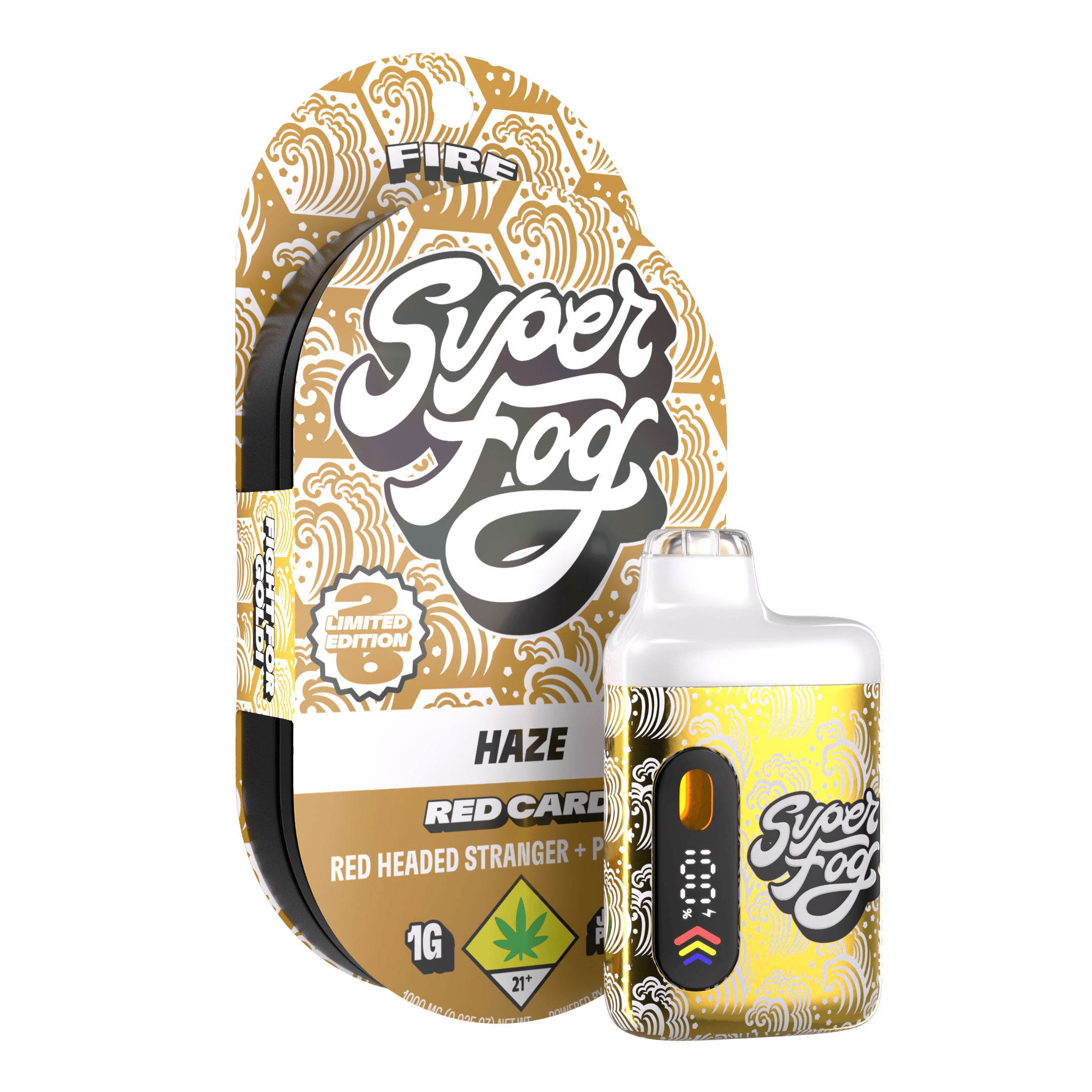 Super Fog by MFused - FIRE 1G Jefé Plus - Red Card (FC Super Fog Limited Edition) - 1