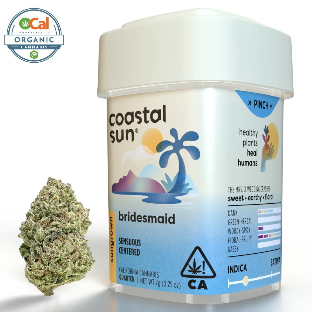 Coastal Sun - Bridesmaid Sungrown Flower 7g - 1