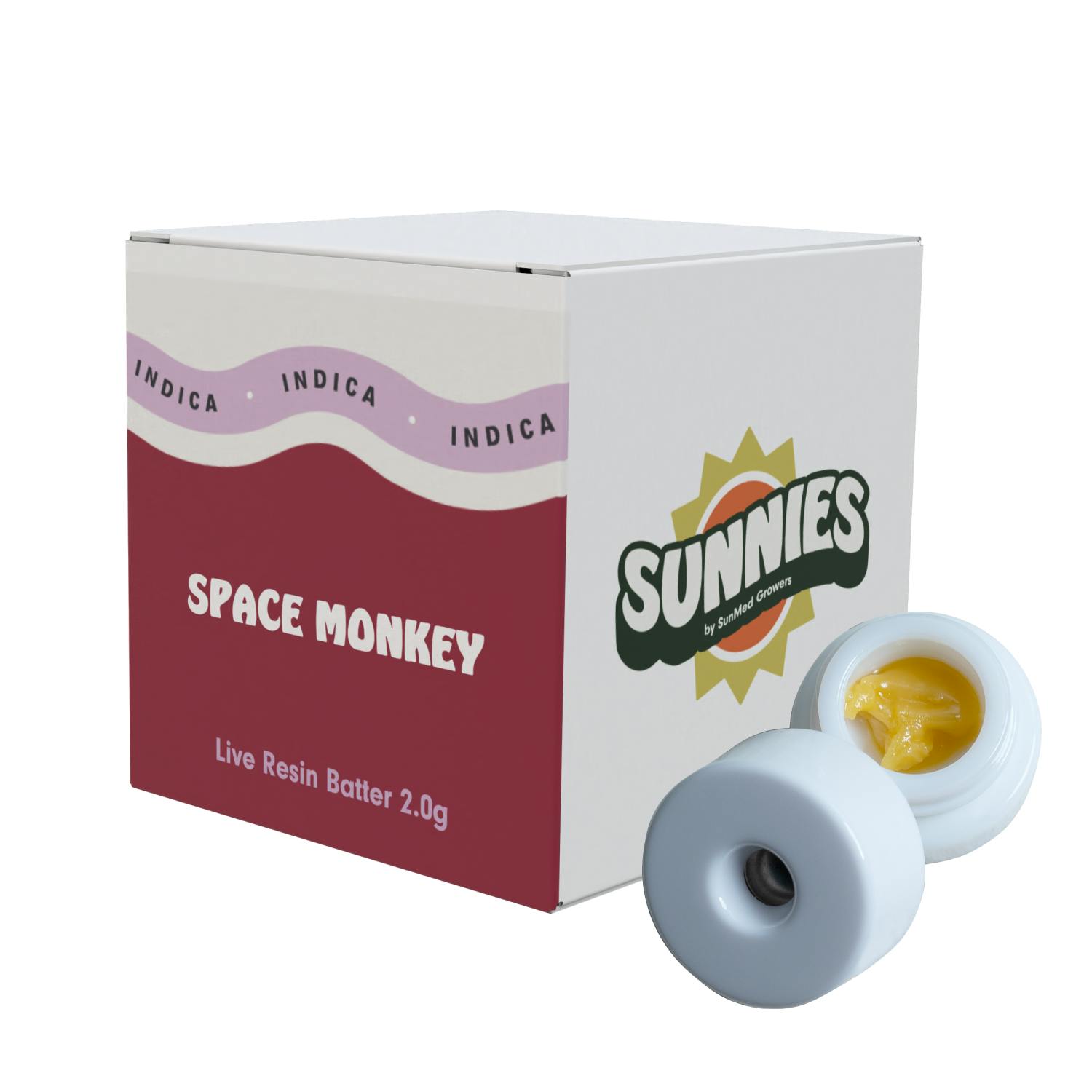 SunMed Growers - Space Monkey Live Resin Batter 2.0g - 1