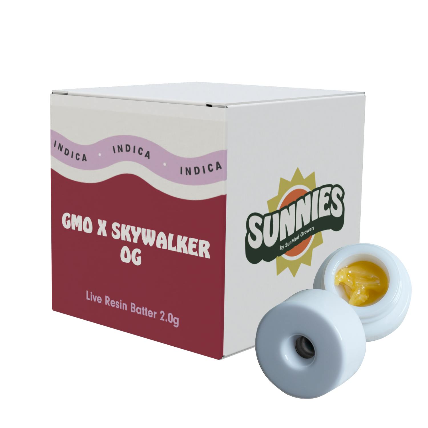 SunMed Growers - GMO x Skywalker OG Live Resin Batter 2.0g - 1
