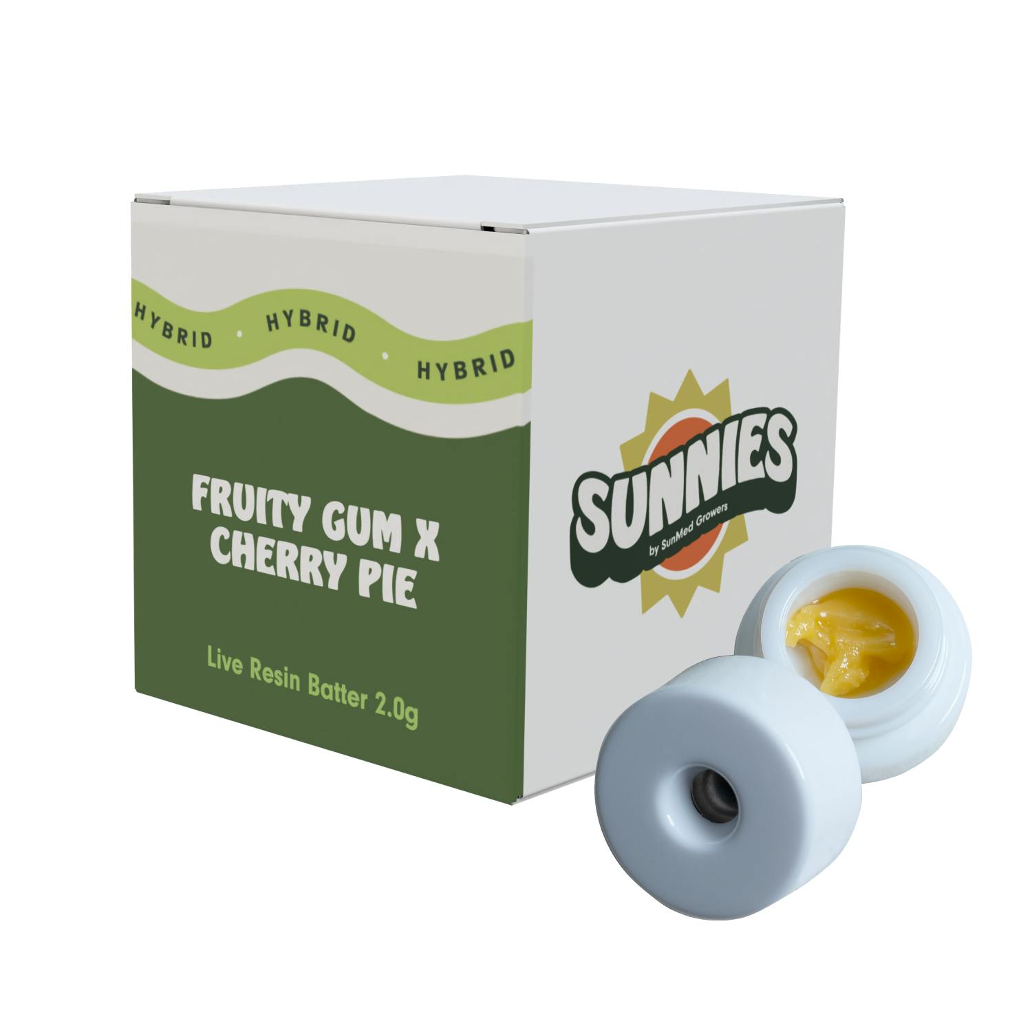 SunMed Growers - Fruity Gum x Cherry Pie Live Resin Batter 2.0g - 1