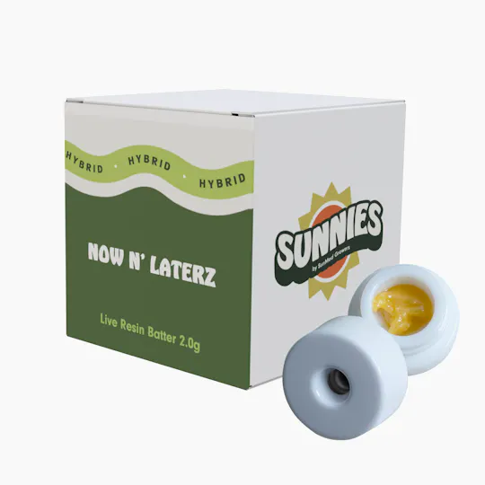 SunMed Growers - Now N' Laterz Live Resin Batter 2.0g - 1