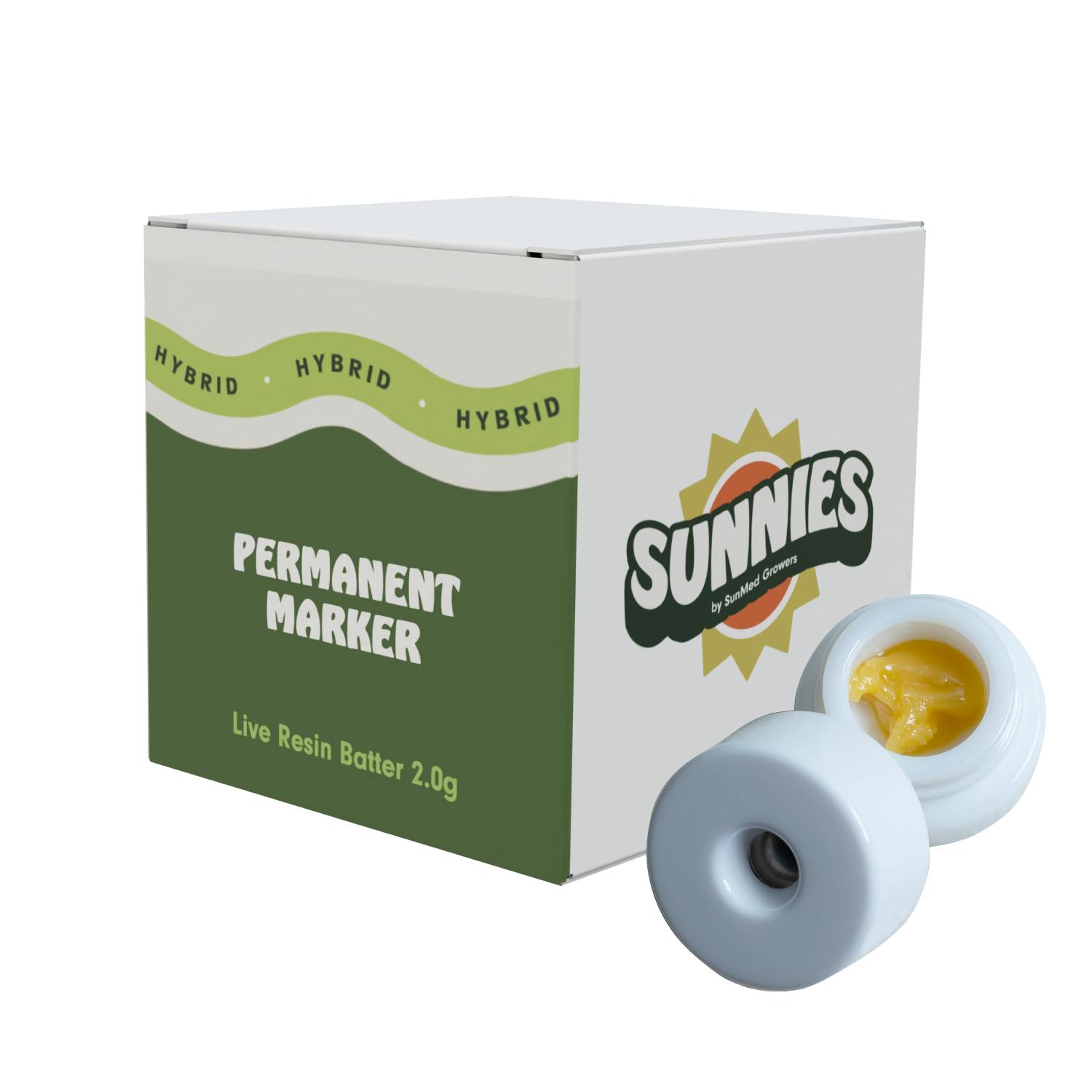 SunMed Growers - Permanent Marker Live Resin Batter 2.0g - 1