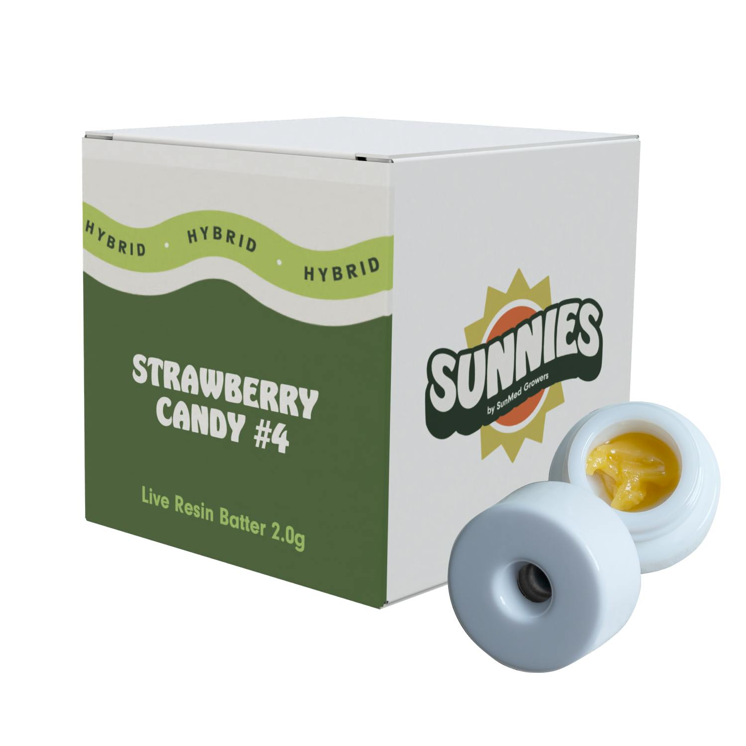 SunMed Growers - Strawberry Candy #4 Live Resin Batter 2.0g - 1