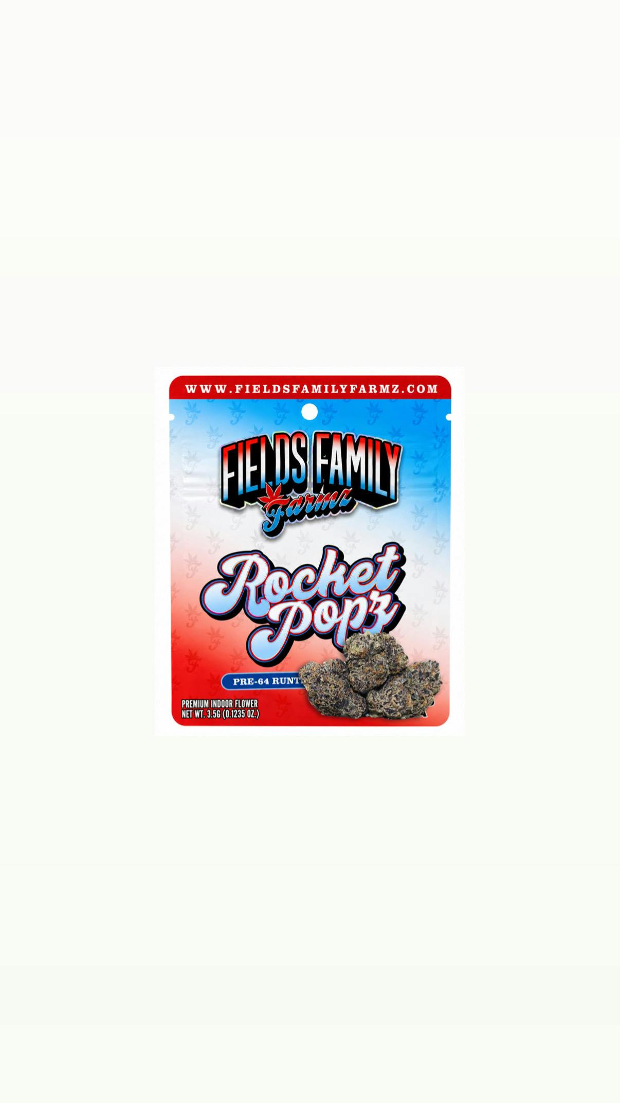 Fields Family Farmz - Rocket Popz - 3.5G Bag - 1