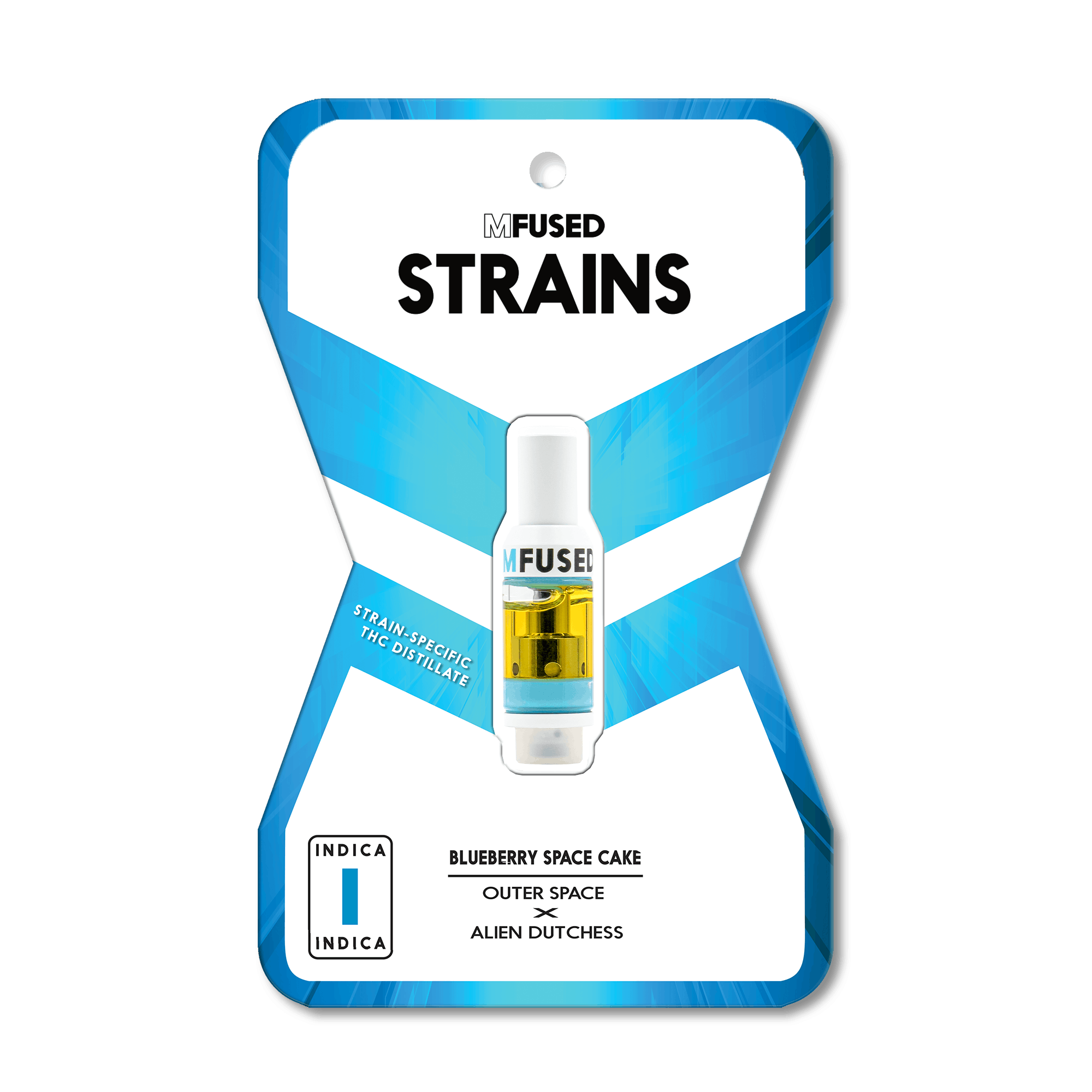 Super Fog by MFused - Blueberry Space Cake - Strain Specific Distillate Tank - 1