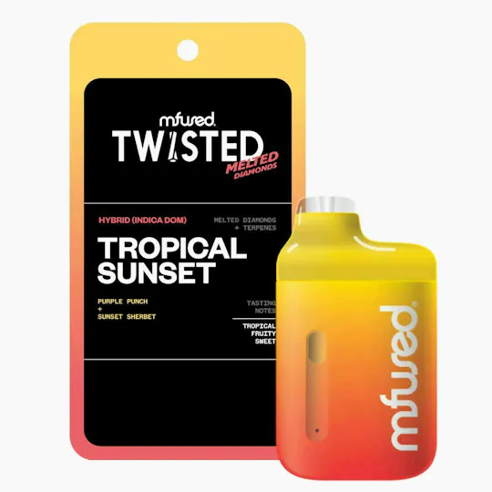 Super Fog by MFused - TWISTED Melted Diamonds Jefe - Tropical Sunset - 1