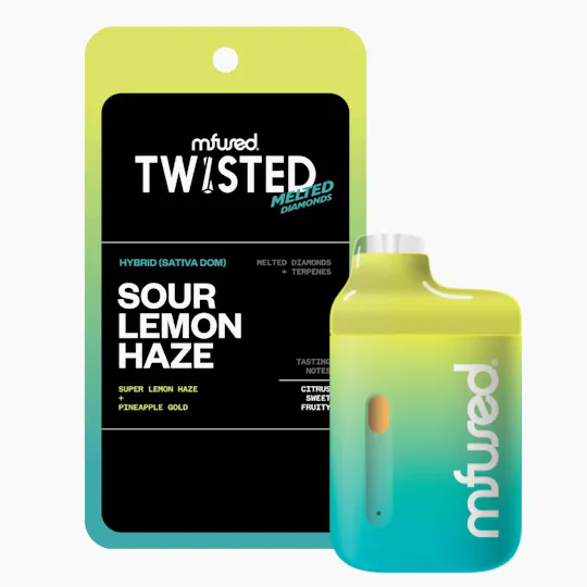 Super Fog by MFused - TWISTED Melted Diamonds Jefé - Sour Lemon Haze - 1