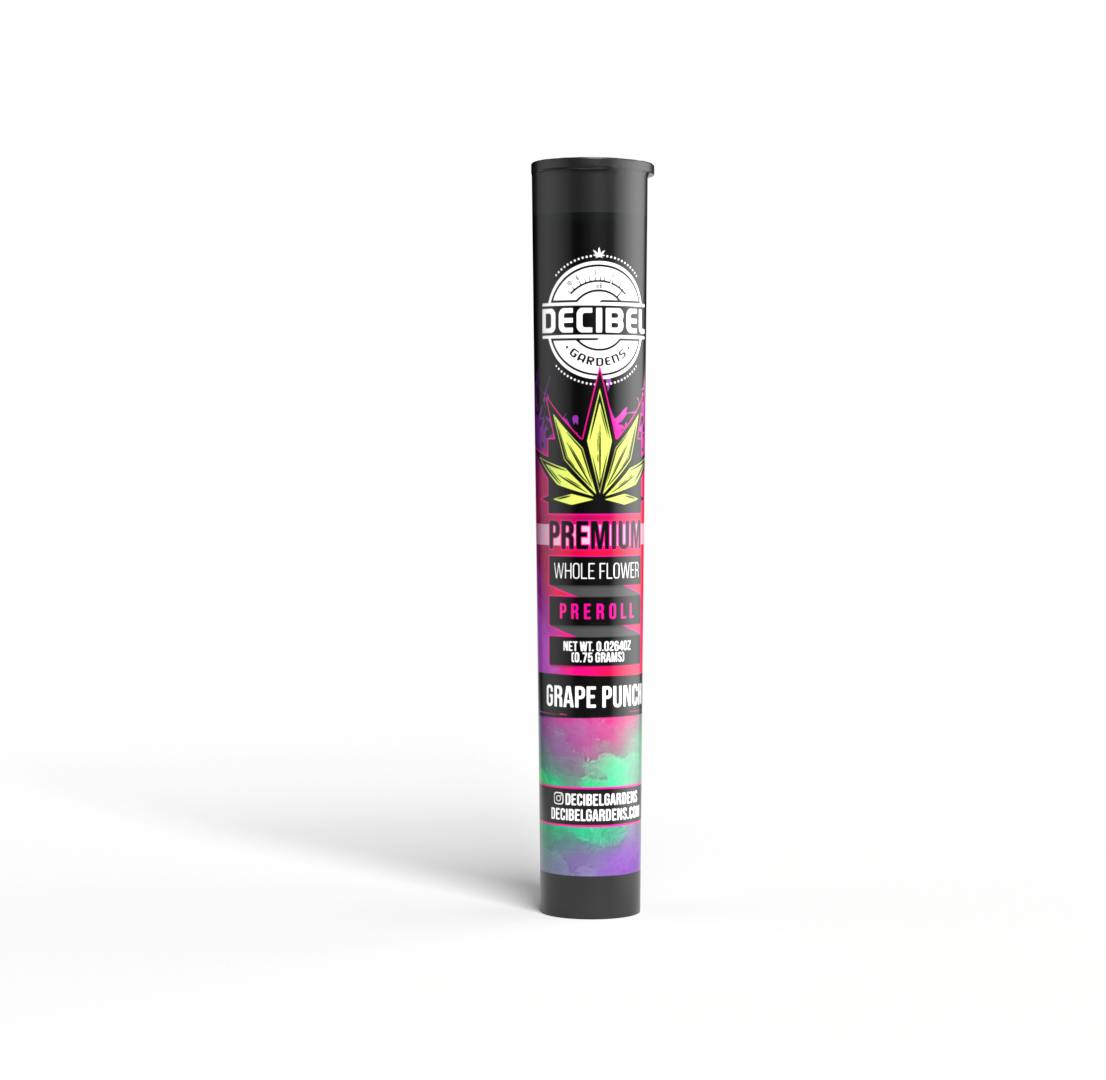 Decibel Gardens - Grape Punch | Joint | 0.75g - 1