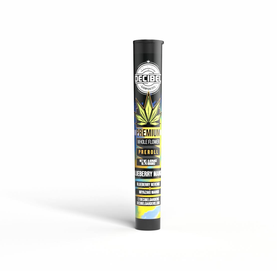 Decibel Gardens - Blueberry Mango | Joint | 0.75g - 1