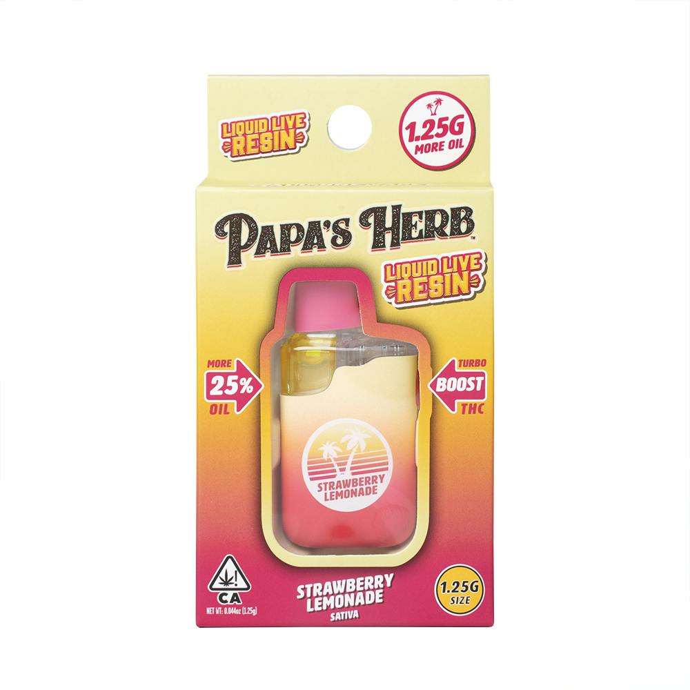 Papa's Herb - Papa's Herb Strawberry Lemonade (1.25g) - 1
