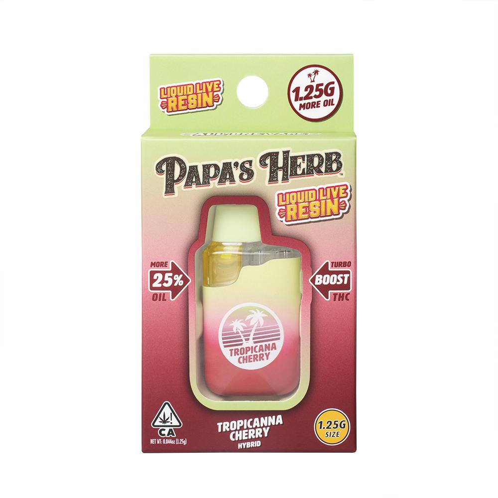 Papa's Herb - Papas Herb Liquid Live Resin Tropicana Cherry (1.25g) - 1