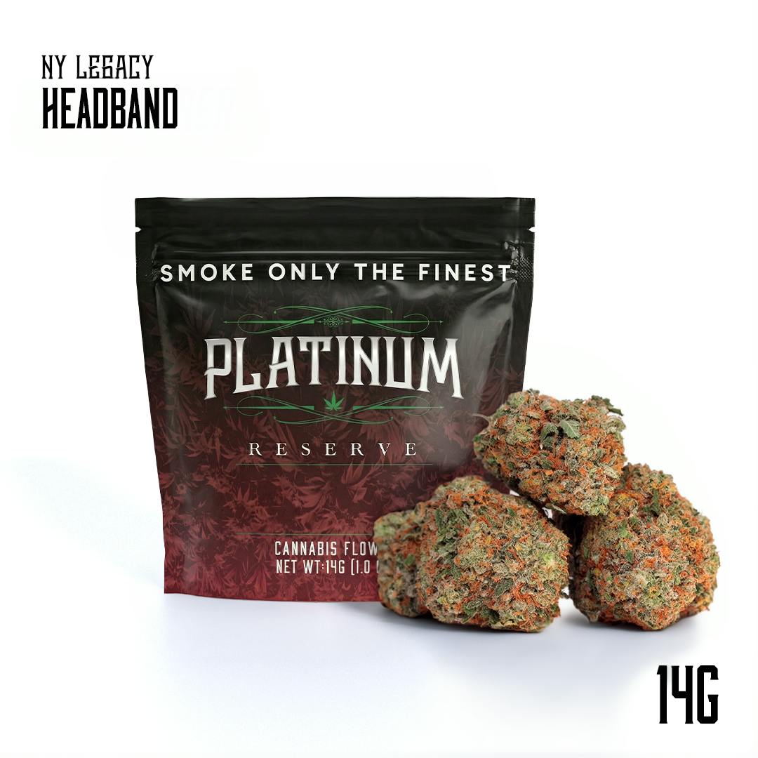Platinum Reserve - Headband | Big Buds | 14g - 1
