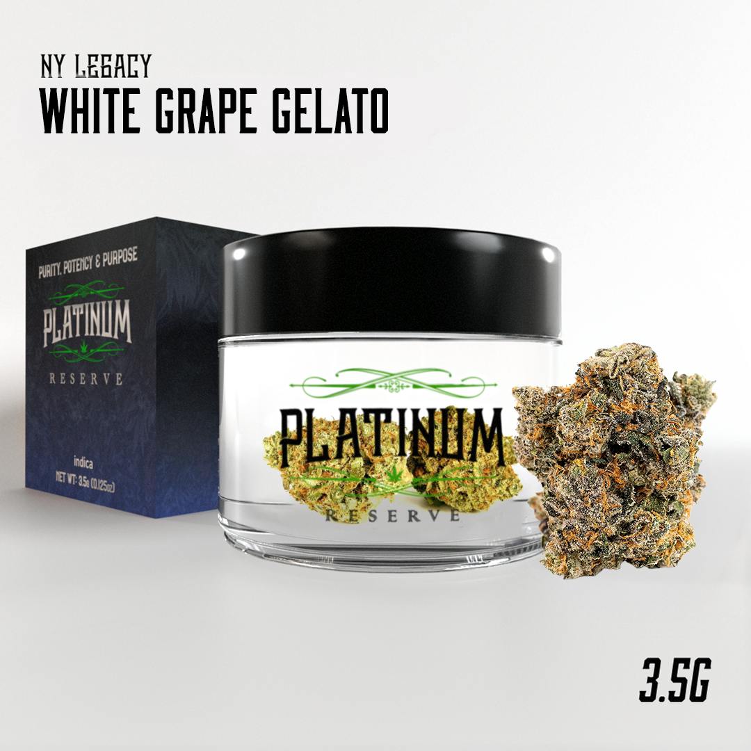 Platinum Reserve - White Grape Gelato | Big Buds | 3.5g - 1