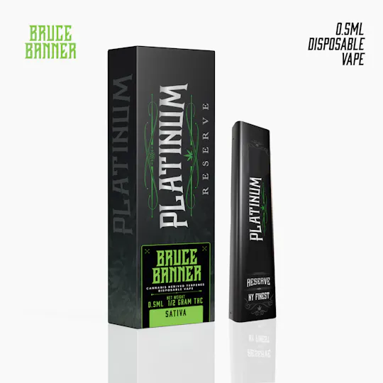 Platinum Reserve - Bruce Banner | Disposable | 0.5g - 1
