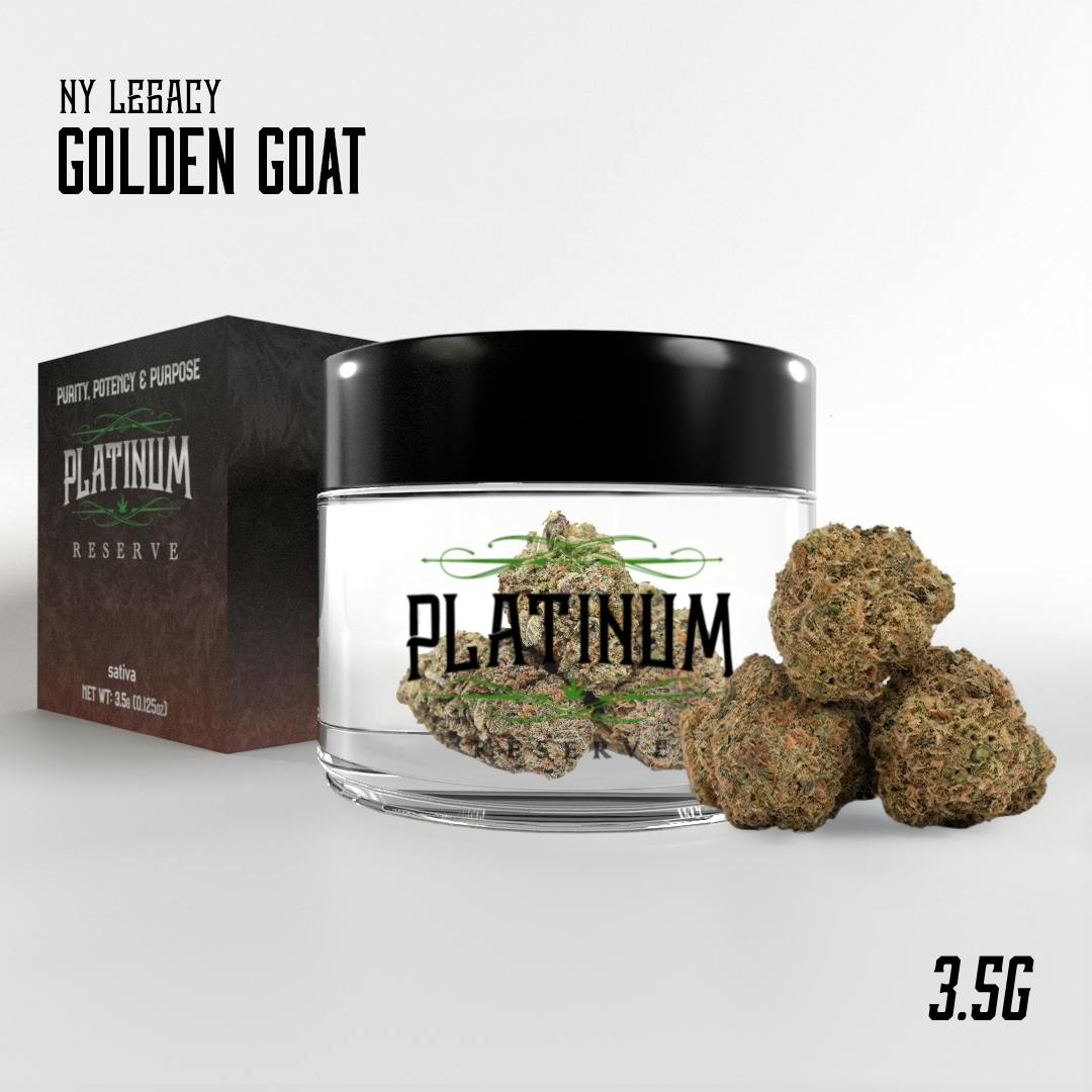 Platinum Reserve - Golden Goat | Big Buds | 3.5g - 1