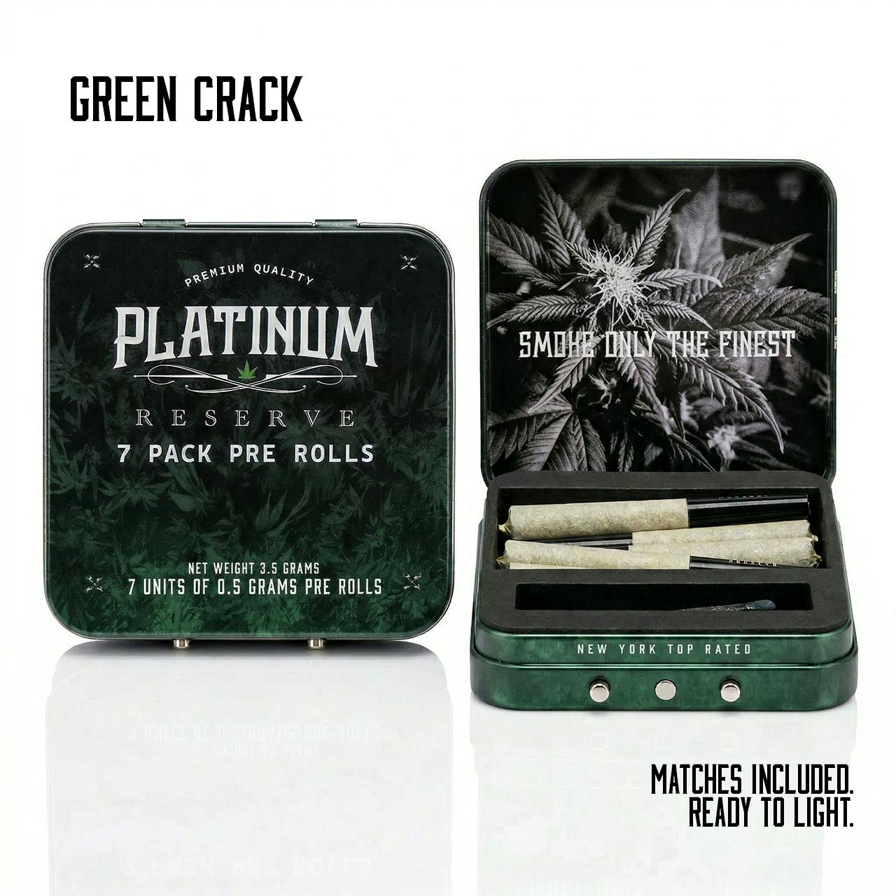 Platinum Reserve - Green Crack | Minis | 0.5g each | 7pk - 1